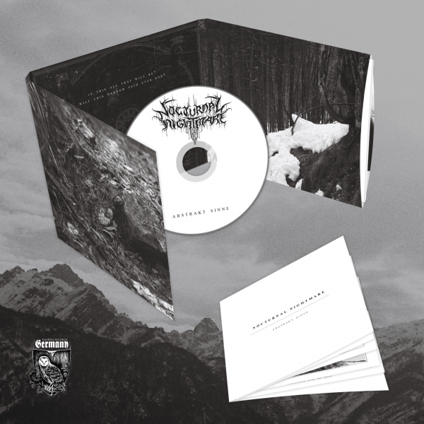Nocturnal Nightmare - Abstrakt Sinne CD Digipak Presentation